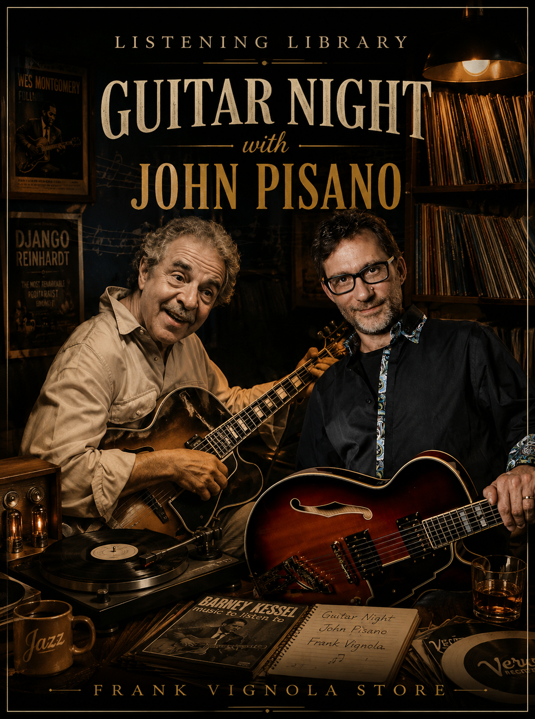 Listening Library: Guitar Night with John Pisano & Frank Vignola