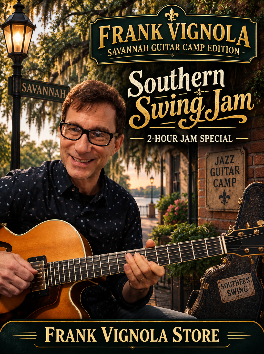 Frank Vignola Savannah Guitar Camp Edition: Southern Swing Jam | 2-Hour Jam Special
