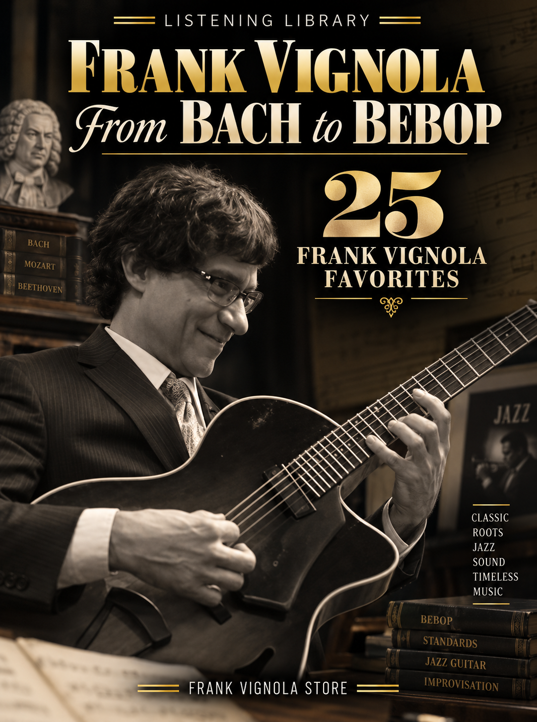 Listening Library: From Bach to Bebop — 25 Frank Vignola Favorites