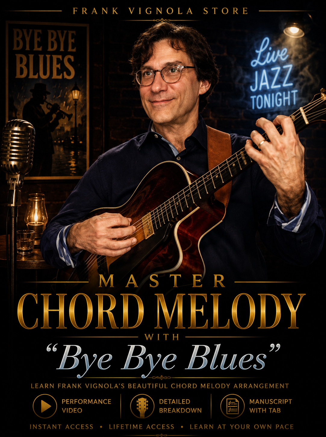 Master Chord Melody with “Bye Bye Blues”