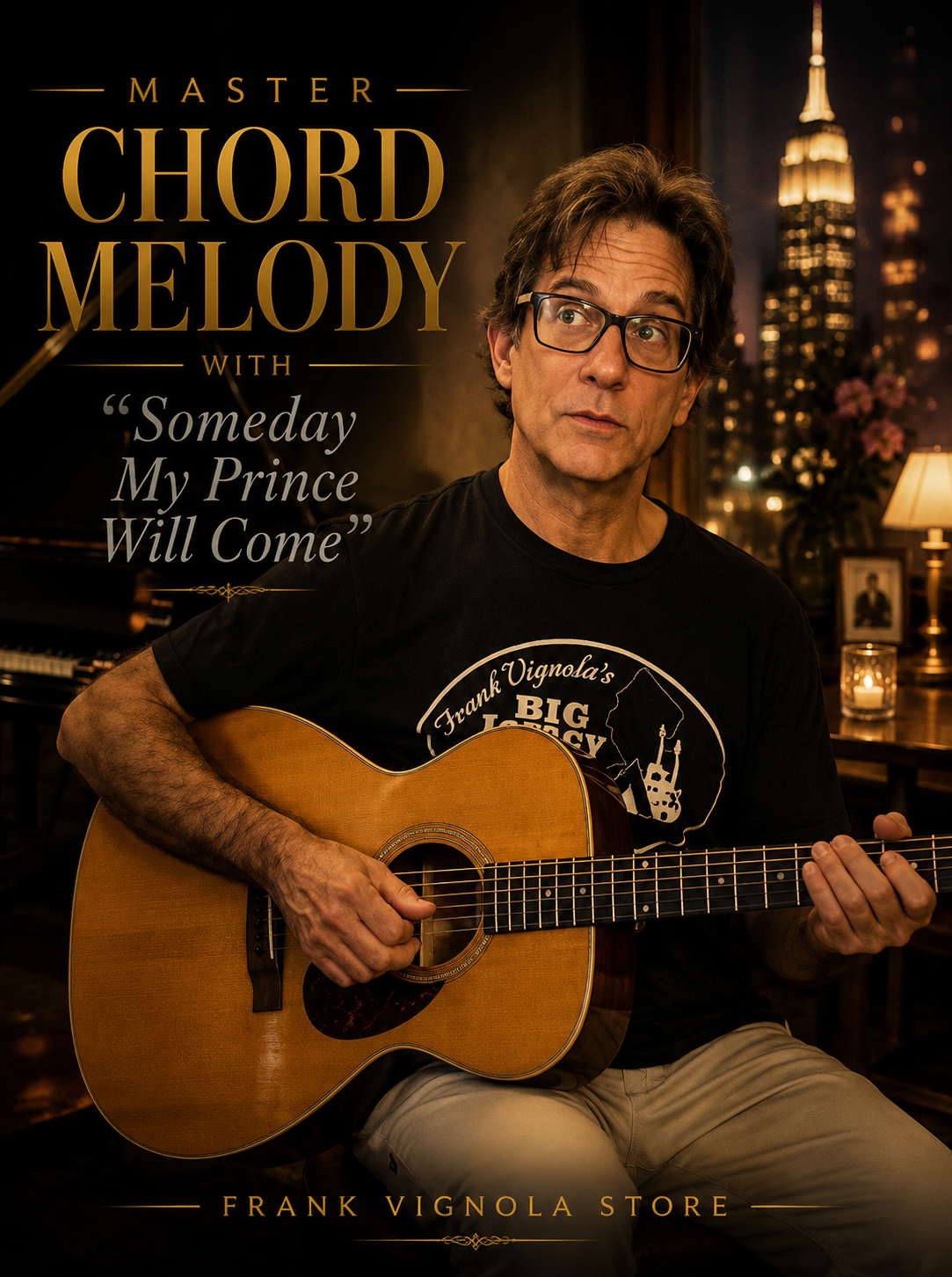 Master Chord Melody with “Someday My Prince Will Come”