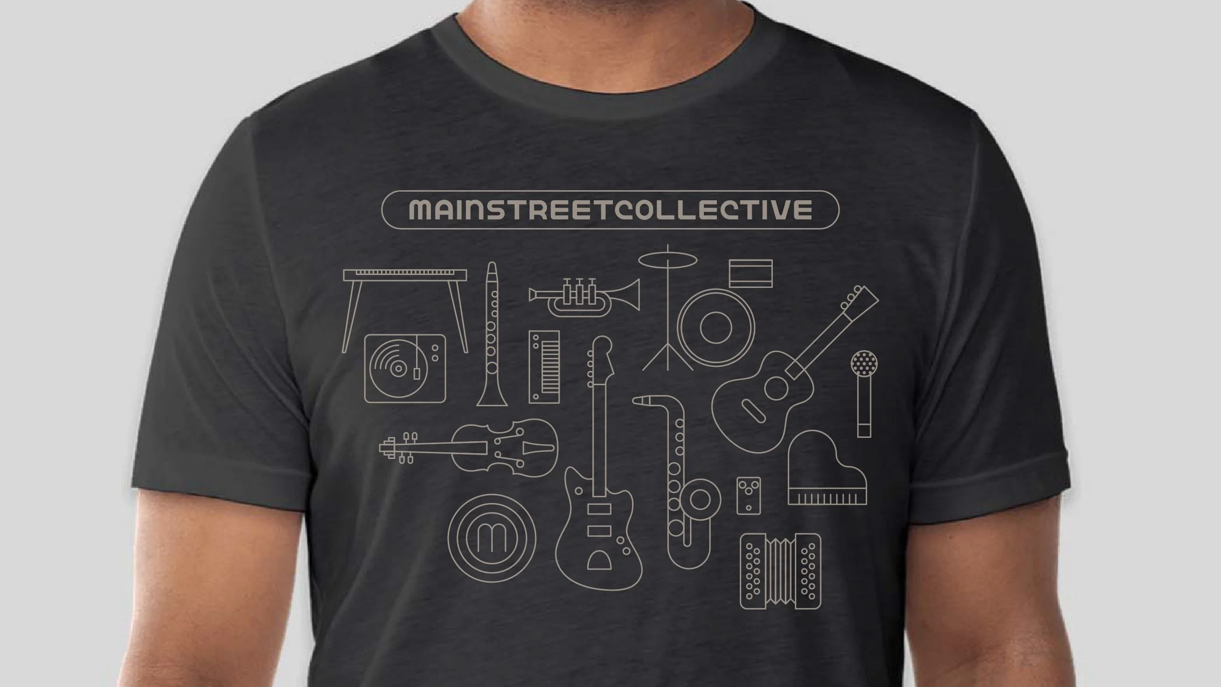main street "instrumental" tee