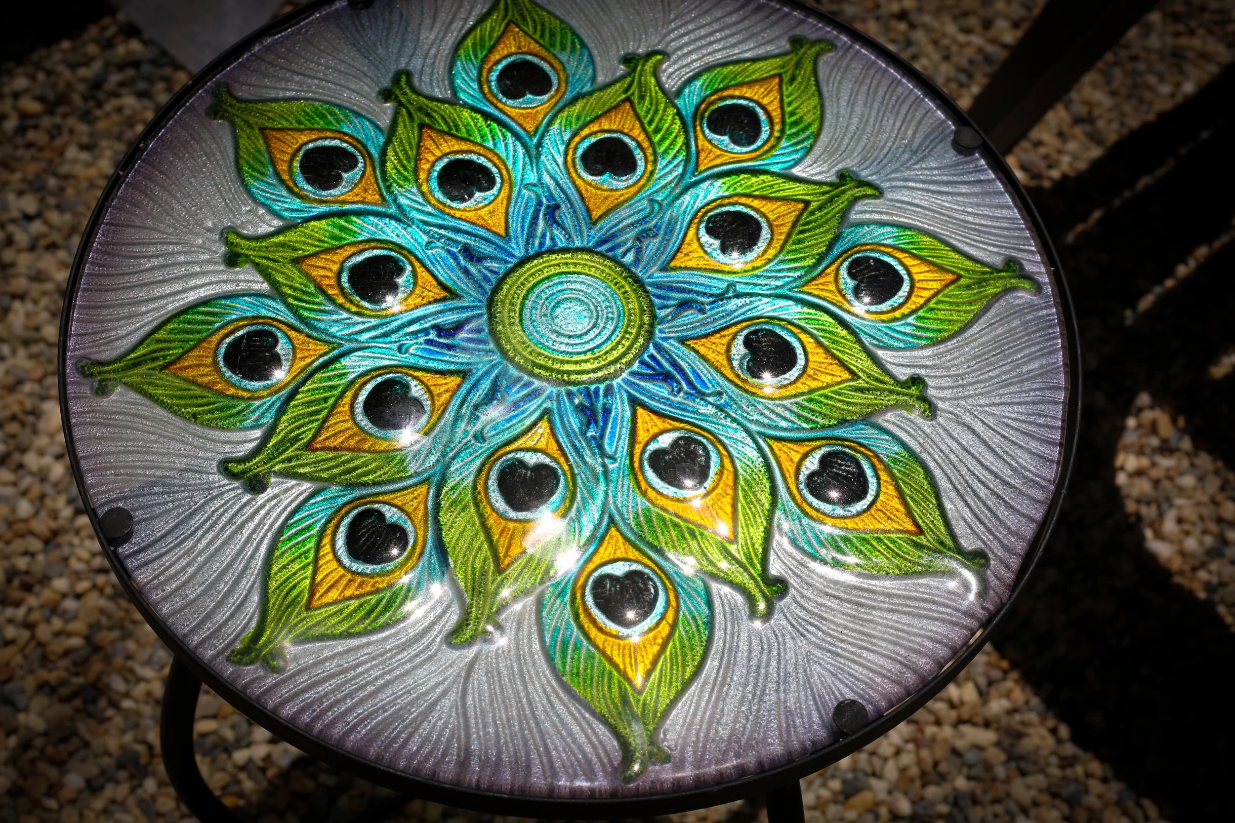 the table