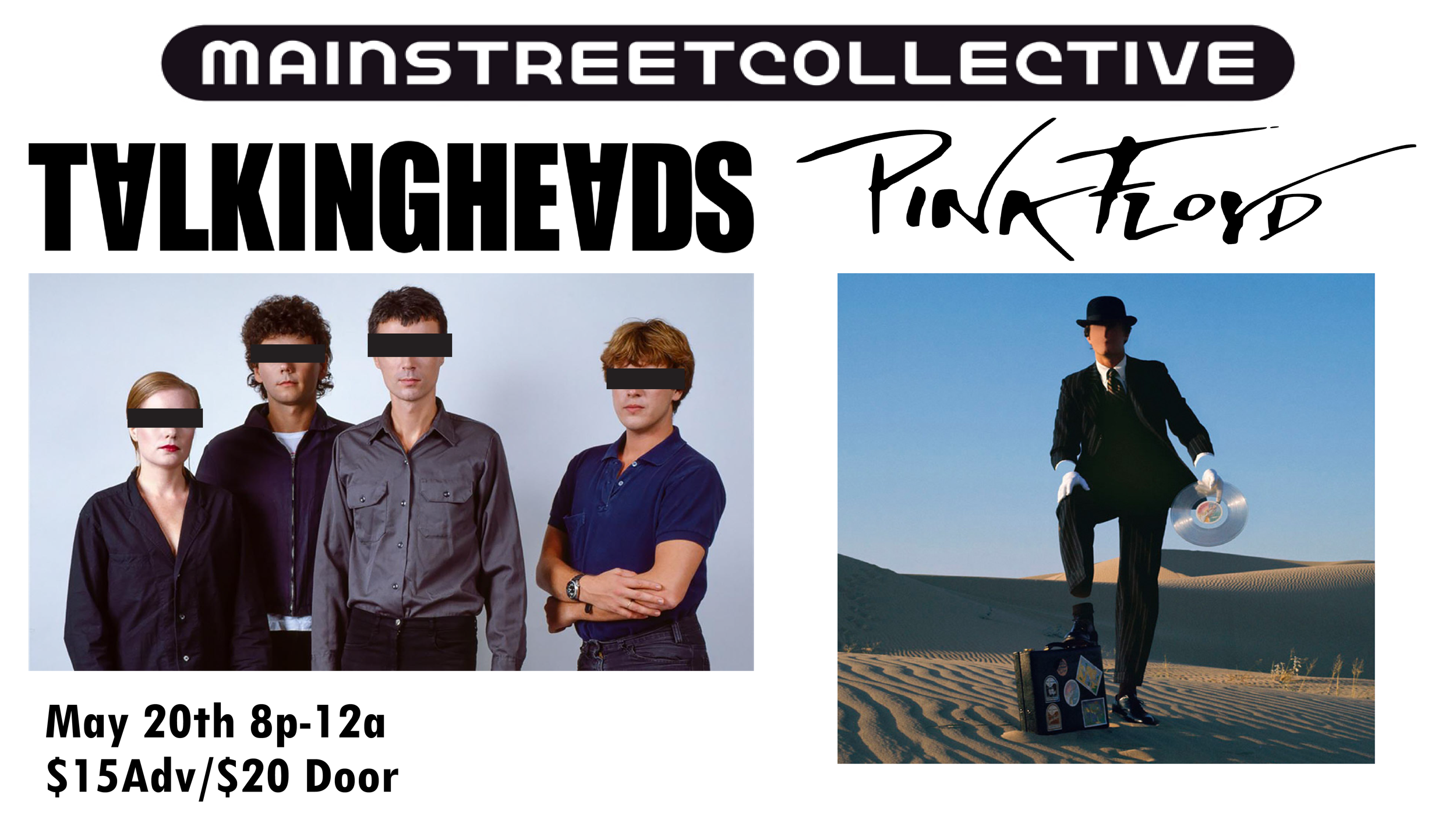 Talking Heads &amp; Pink Floyd - Green Room 2nd Anniversary Party!