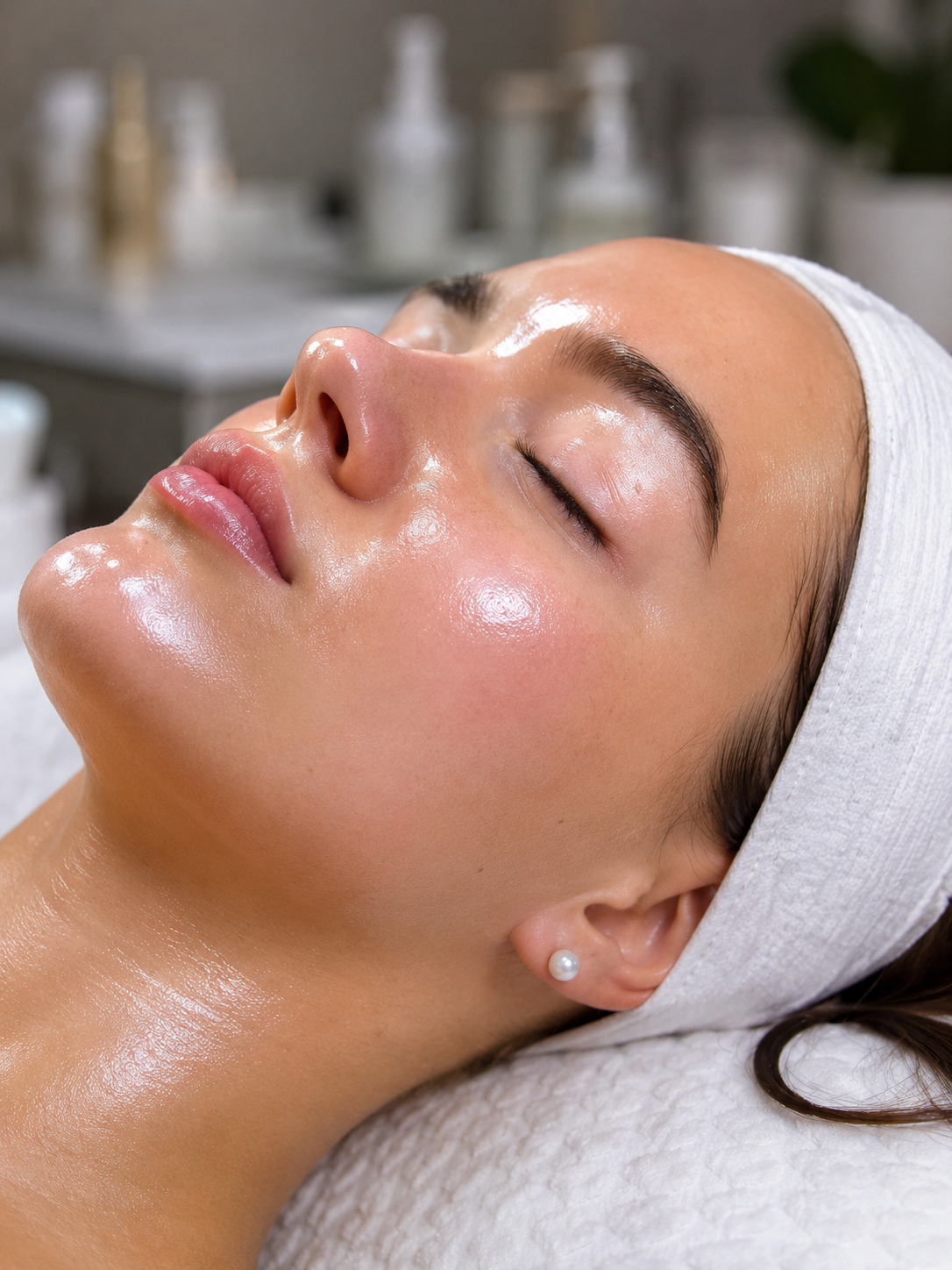 Glass Skin Facial bei Luna Beauty in Bergdietikon