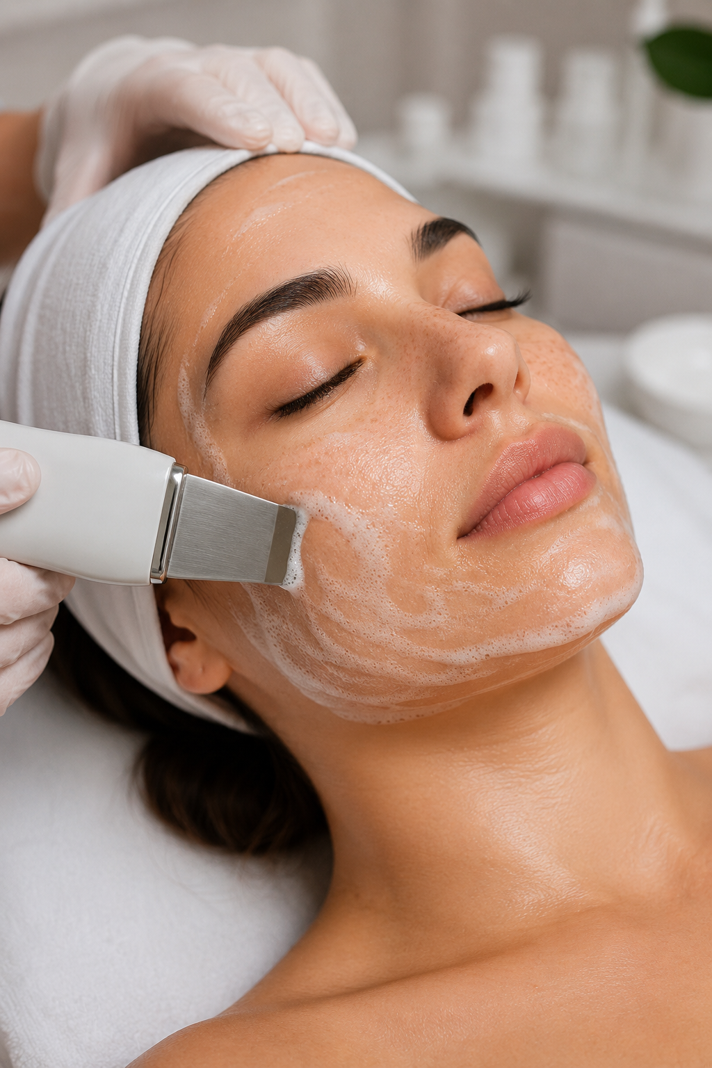 Gesichtsbehandlung bei Luna Beauty in Bergdietikon