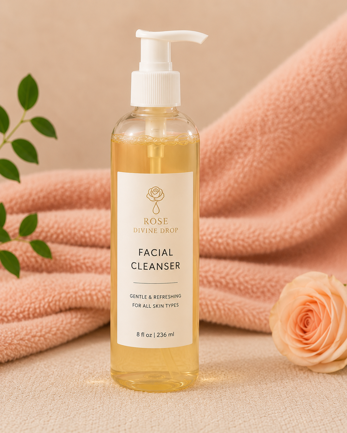 Rose Divine Drop Facial Cleanser