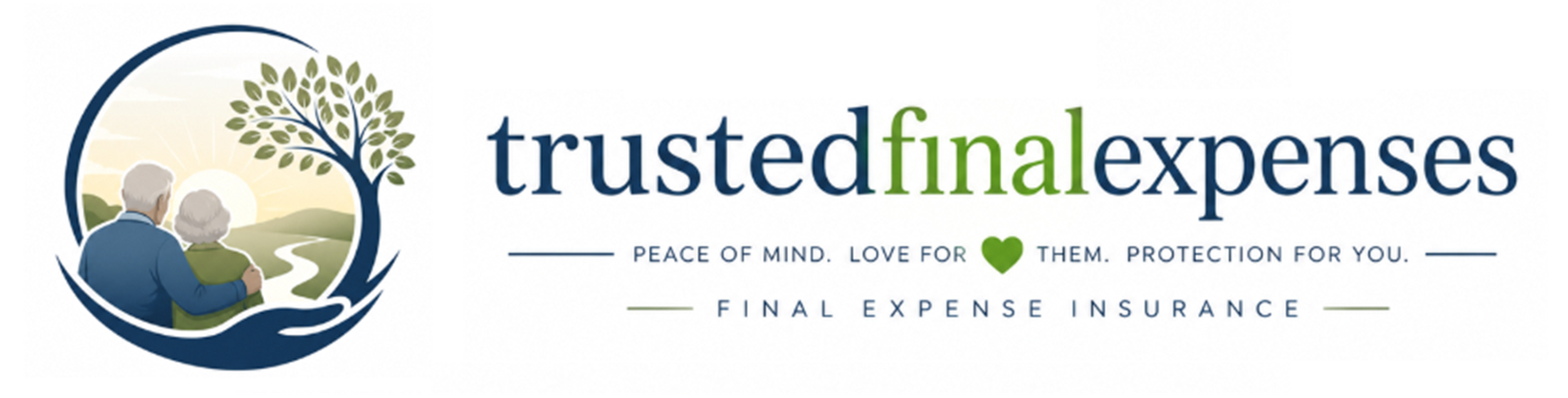 Trusted Final Expenses logo, an independent agency helping families compare affordable final expense insurance plans.