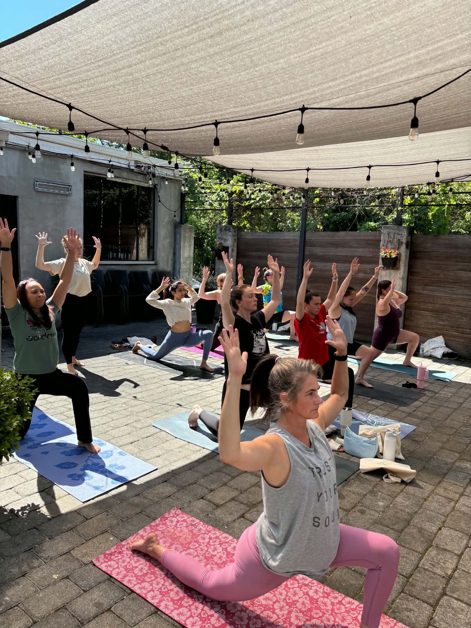Pop-Up Yoga Class