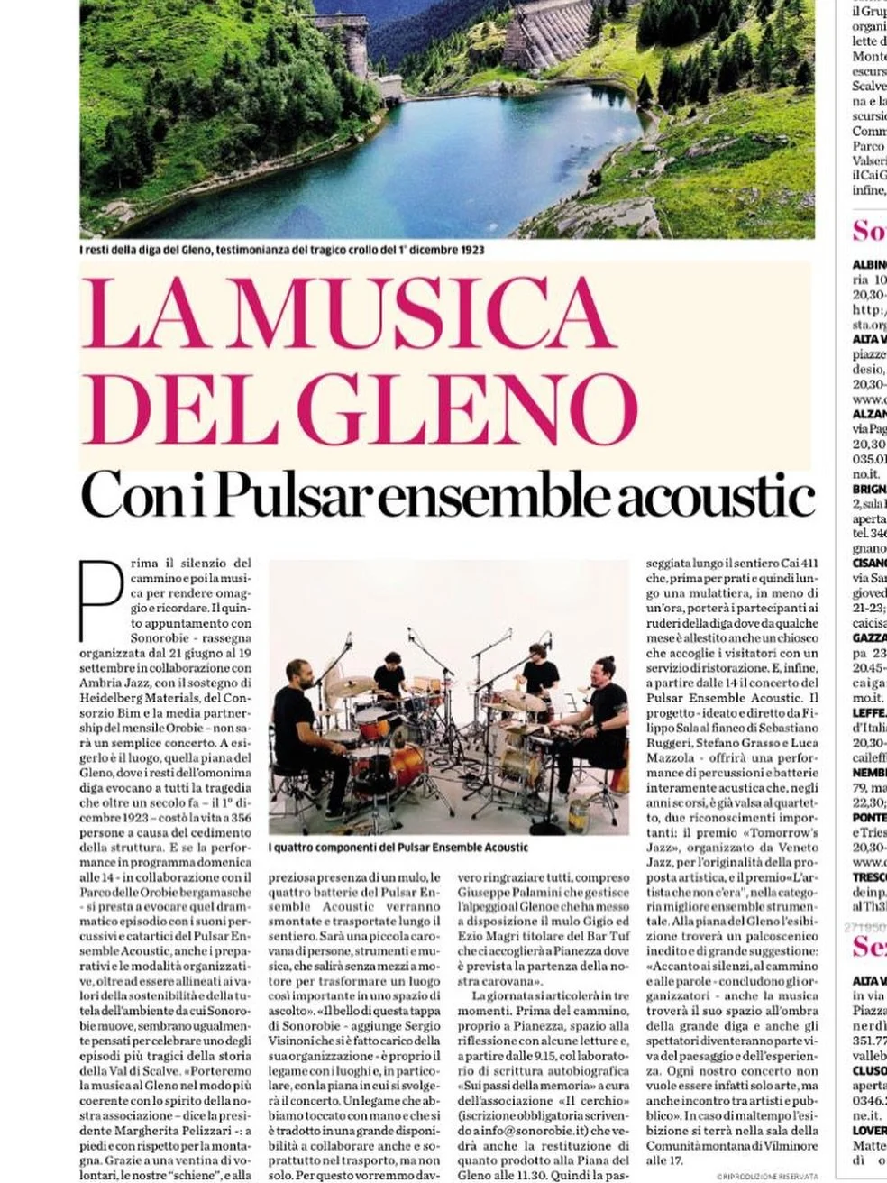 #digadelgleno #percussion #nature #drums
@sonorobie_official 
Sept. 13, 2026
ACOUSTIC
