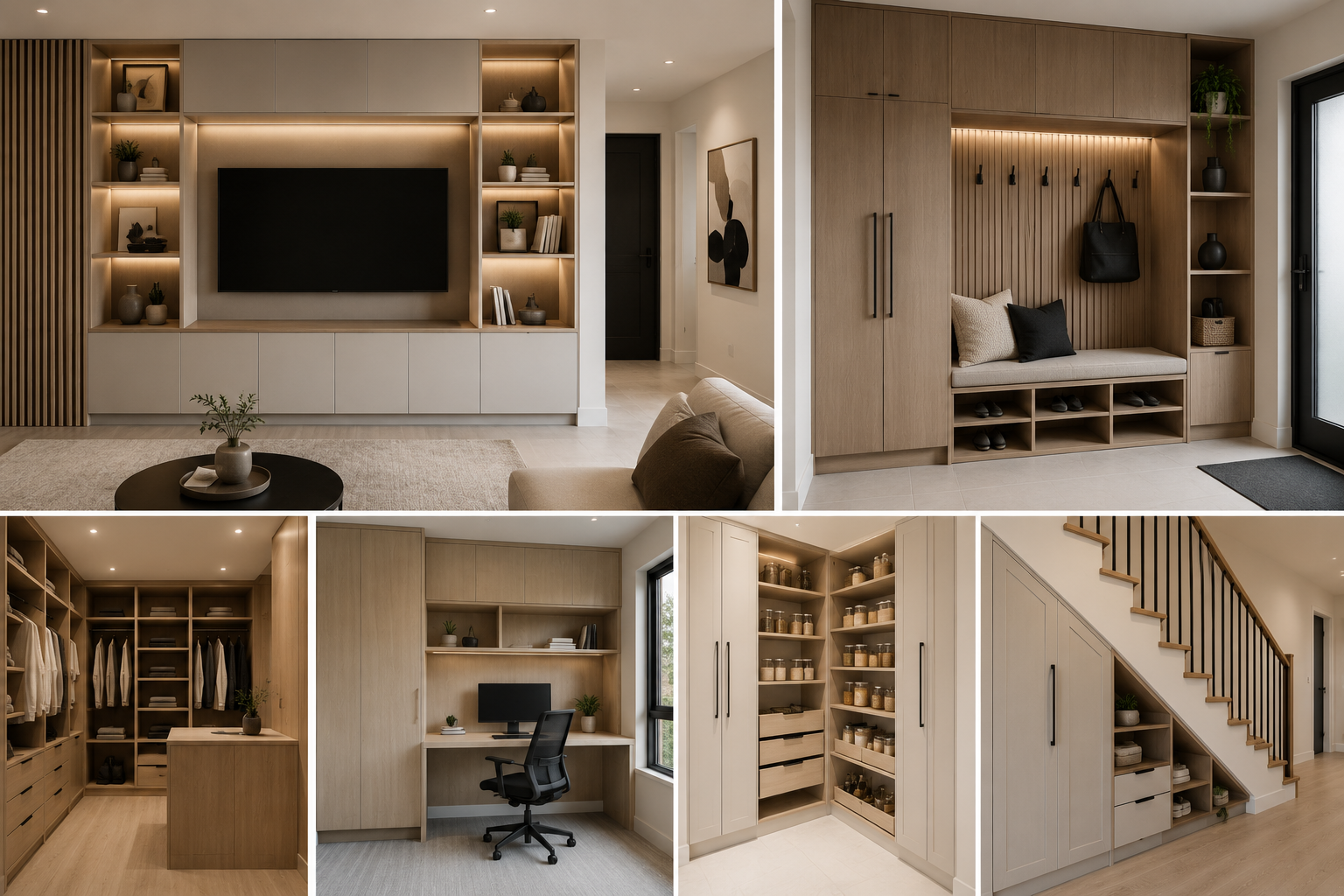 Mobilier intégré et sur mesure