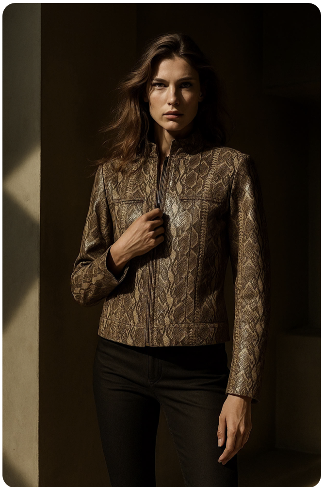 AI generated advertising, e-commerce, marketing, catalog image created for for Ornamental Excess Vintage Clothing