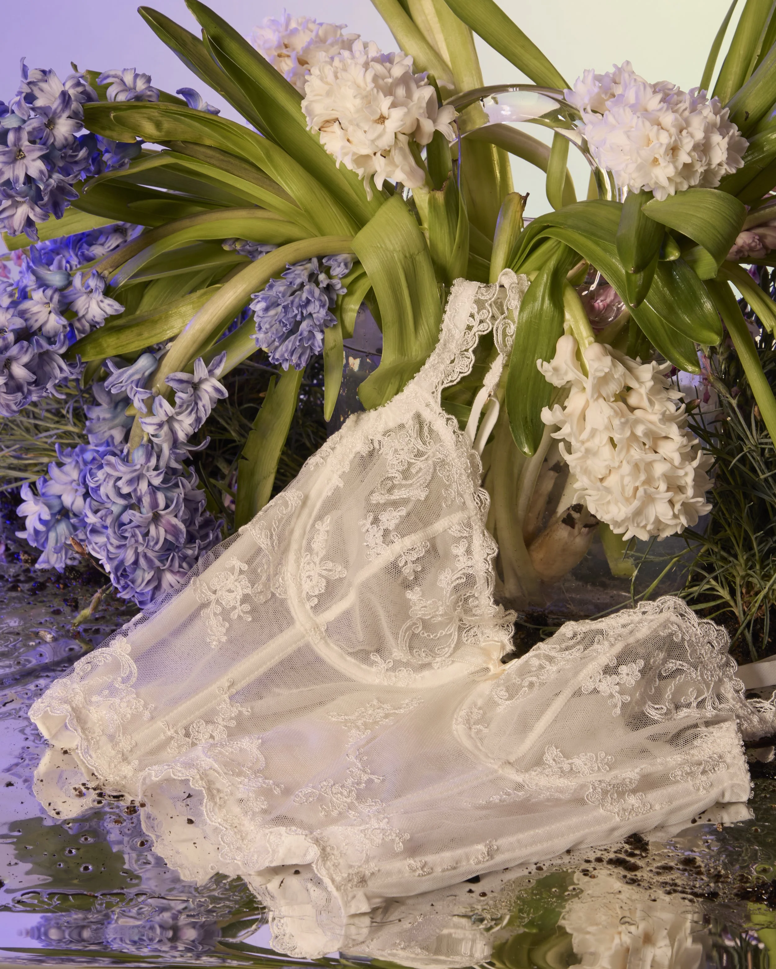 corset florals water