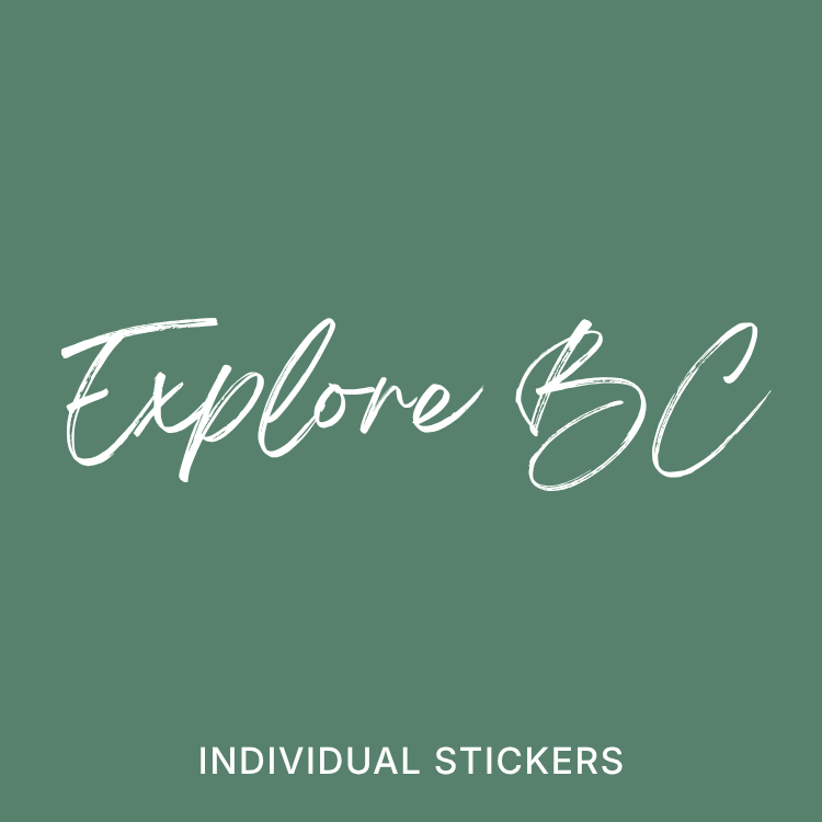 Explore BC | Individual Stickers