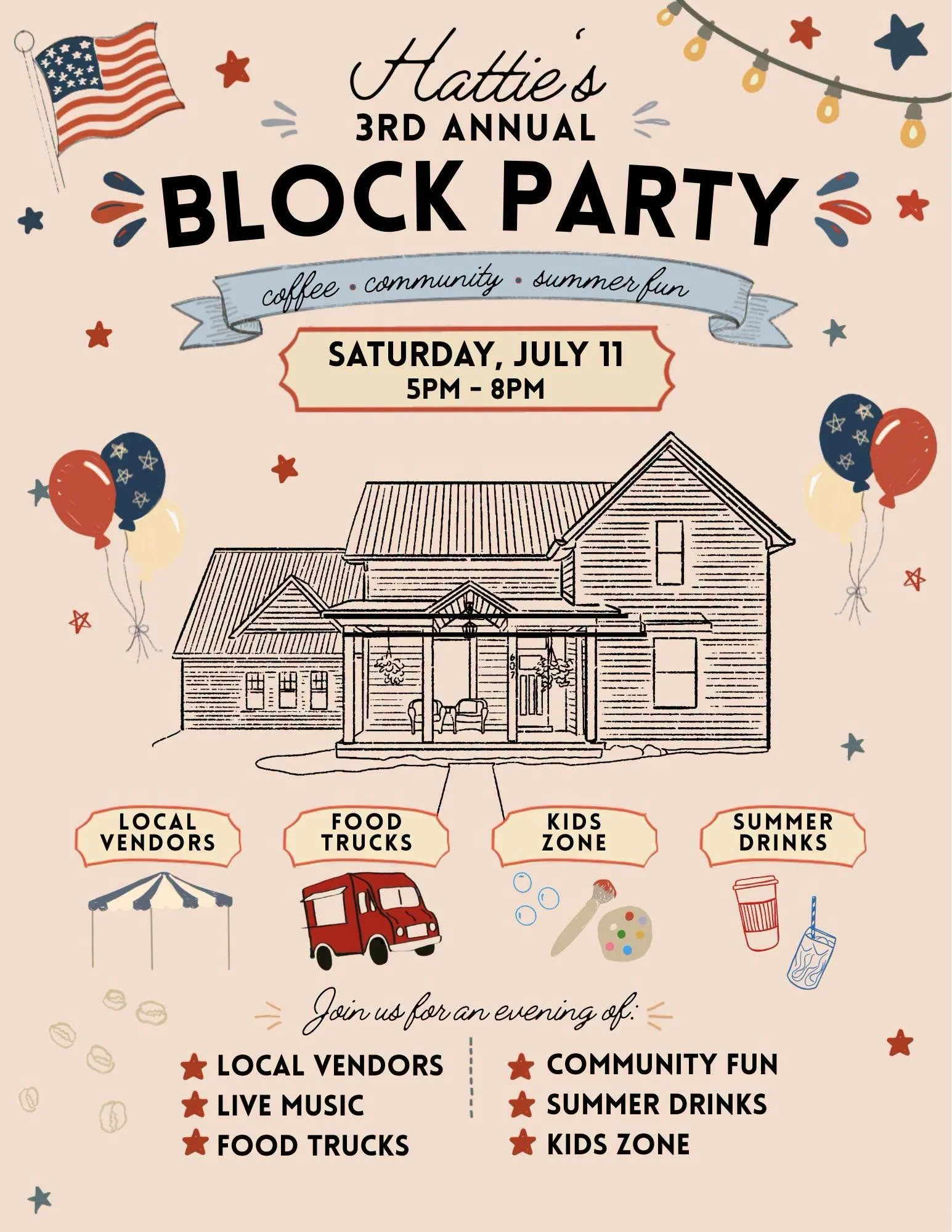 Hattie's 3rd Annual Block Party
