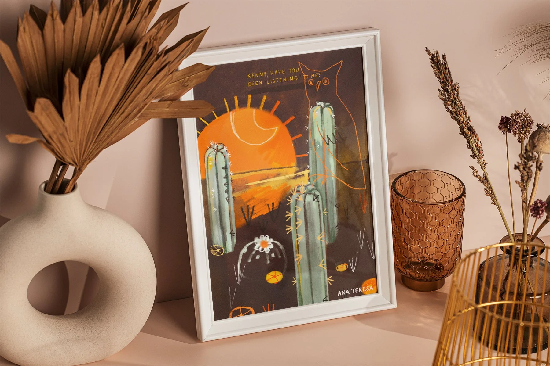 A4 kenny glicée art print