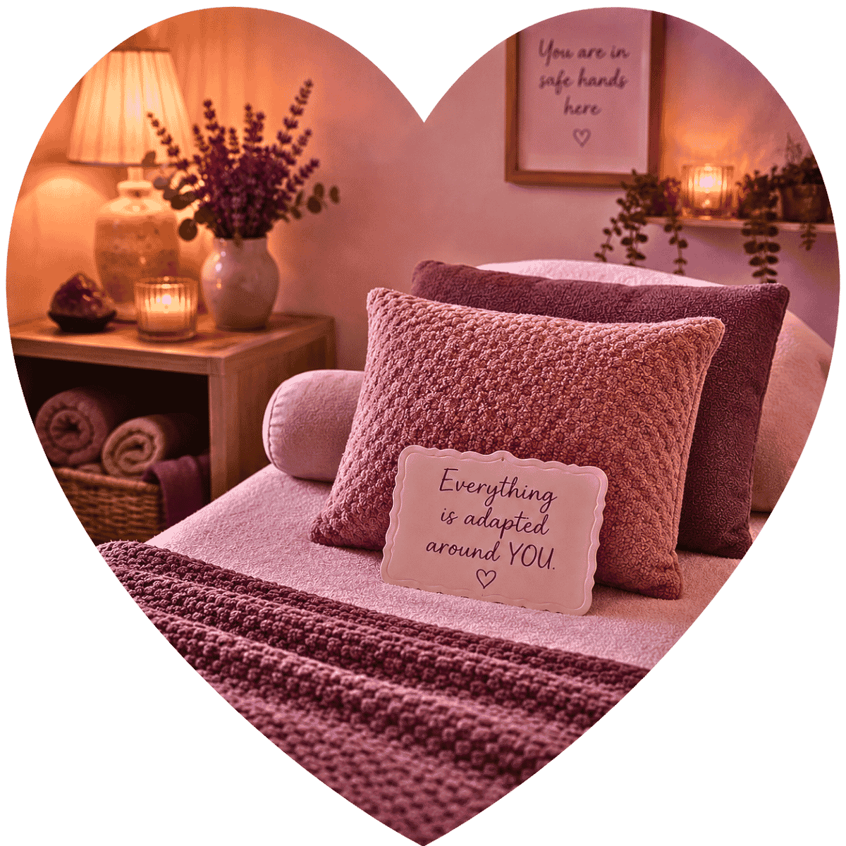 Massage treatments tailored around individual comfort, health needs and wellbeing goals at Helrica Massage Clinic.