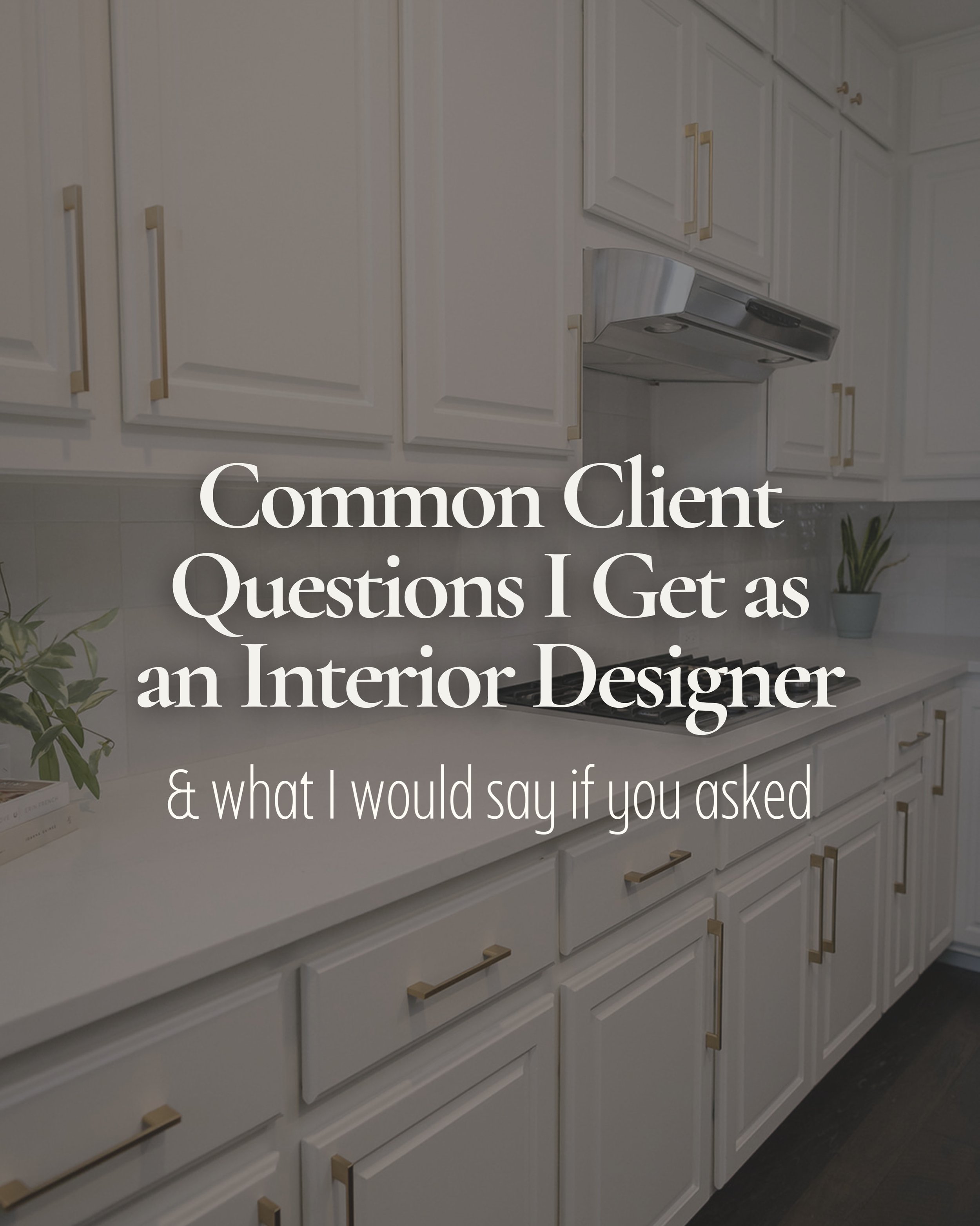 These are questions I get asked fairly regularly as an interior designer - and I want you to notice something. The most common answer I give has to do with how you want your home to feel; and as an interior designer, I can&rsquo;t answer that for you