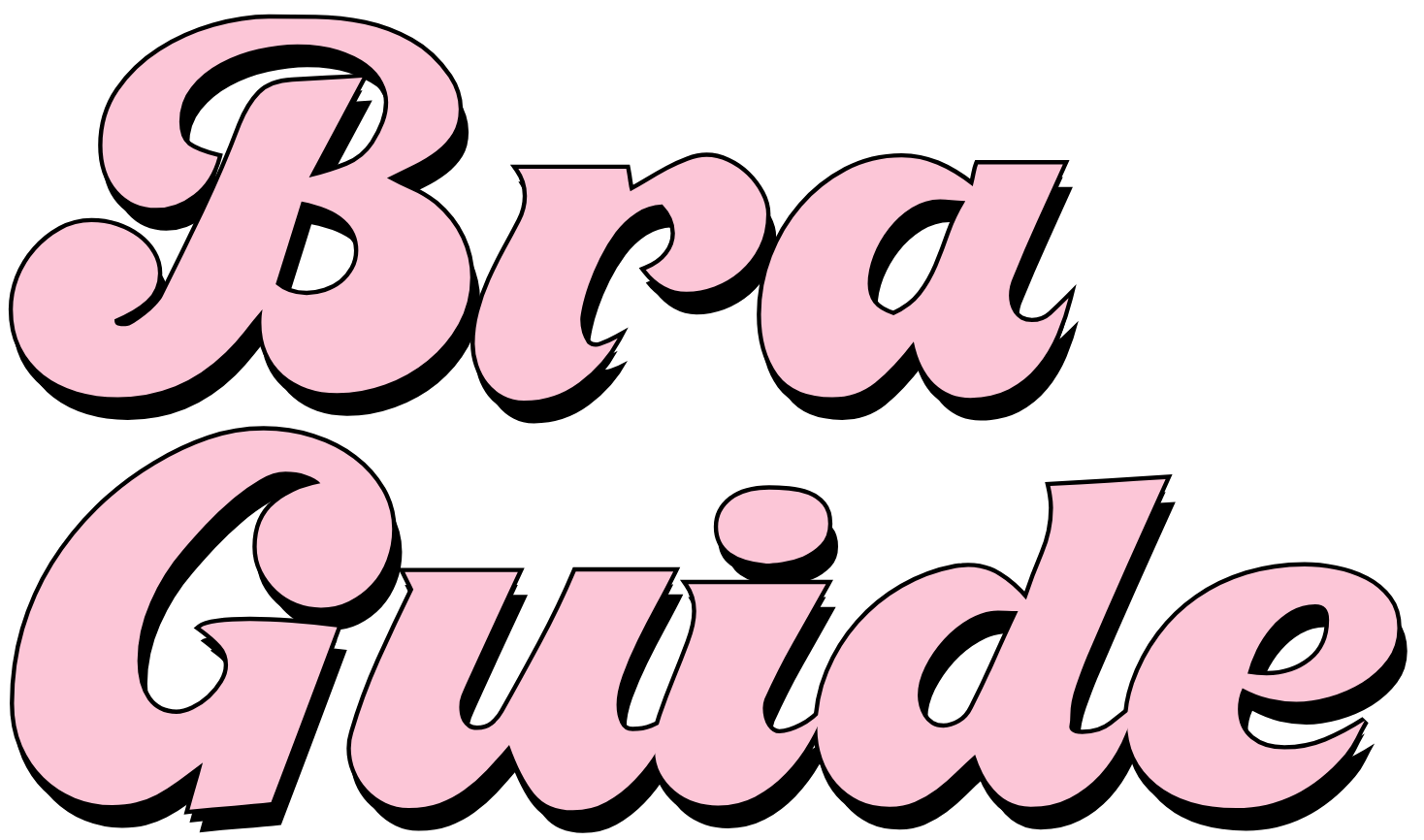 Pink text that says "Tea Guide" on a black background.