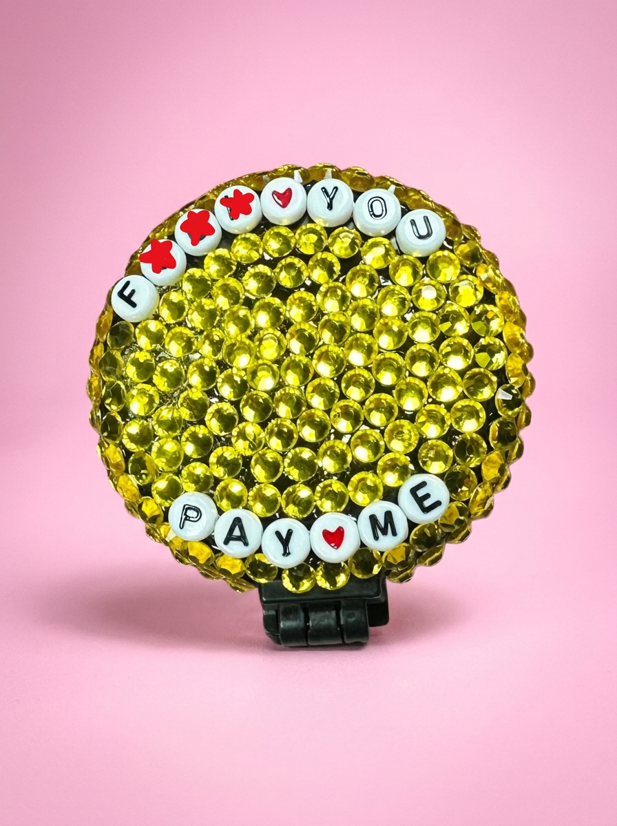 'FYPM' Compact Mirror/Brush