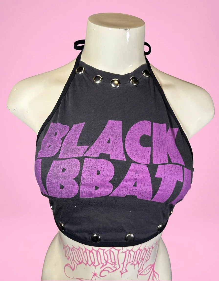 Black Sabbath Purple Tank Top