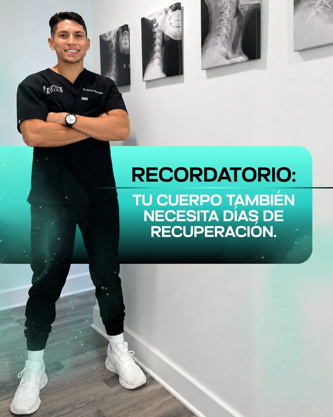 ⏰💪 Recordatorio: Tu cuerpo tambi&eacute;n necesita d&iacute;as de recuperaci&oacute;n.

Entrenar 5 o 6 d&iacute;as a la semana es disciplina. 🔥🏋️ Pero escuchar a tu cuerpo tambi&eacute;n lo es. 🧠
 
Si notas:

😣 Tensi&oacute;n muscular constante
