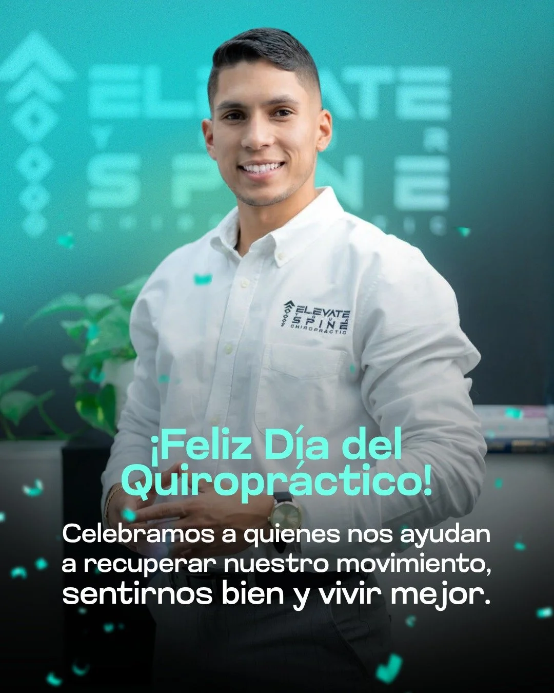 🦴💙 &iexcl;Feliz D&iacute;a del Quiropr&aacute;ctico! Celebramos a quienes nos ayudan a recuperar nuestro movimiento, sentirnos bien y vivir mejor. 🙌✨

Hoy reconocemos la dedicaci&oacute;n de quienes han elegido cuidar la salud desde una perspectiv