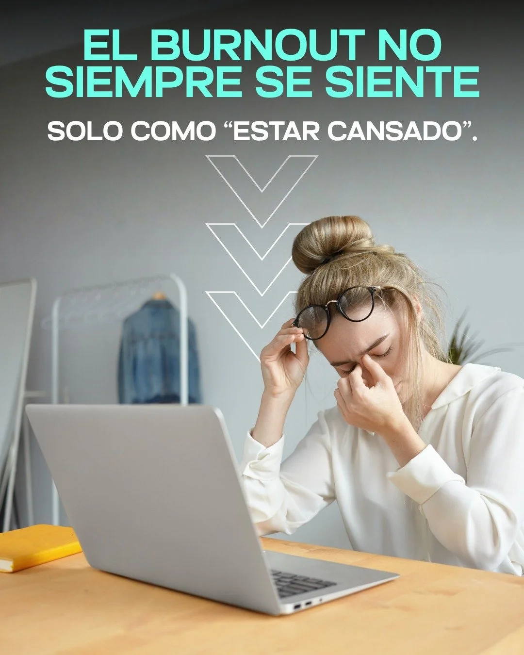 🔥🧠 El burnout no siempre se siente solo como &ldquo;estar cansado&rdquo;.

A veces tambi&eacute;n se siente como&hellip;
😖 Hombros que nunca se relajan
🦴 Cuello constantemente r&iacute;gido
🤕 Dolores de cabeza frecuentes

El estr&eacute;s no ocu