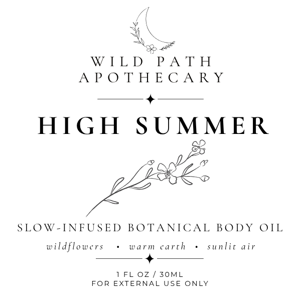 High Summer Body Oil