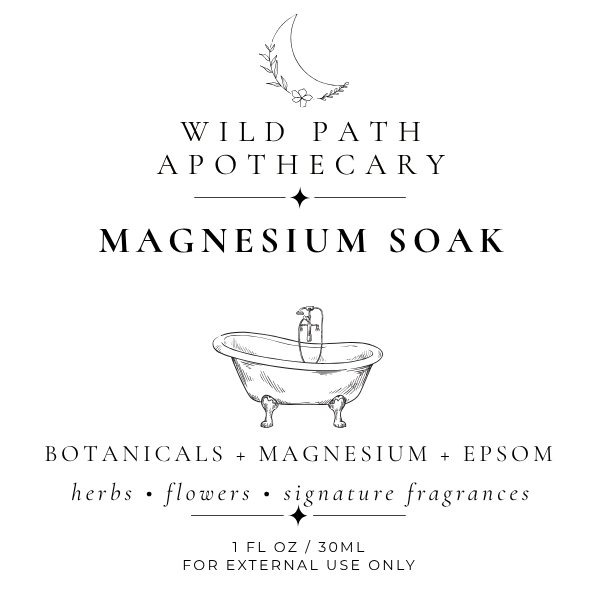 Magnesium Bath Soaks