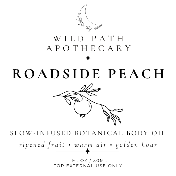 Roadside Peach Body Oil