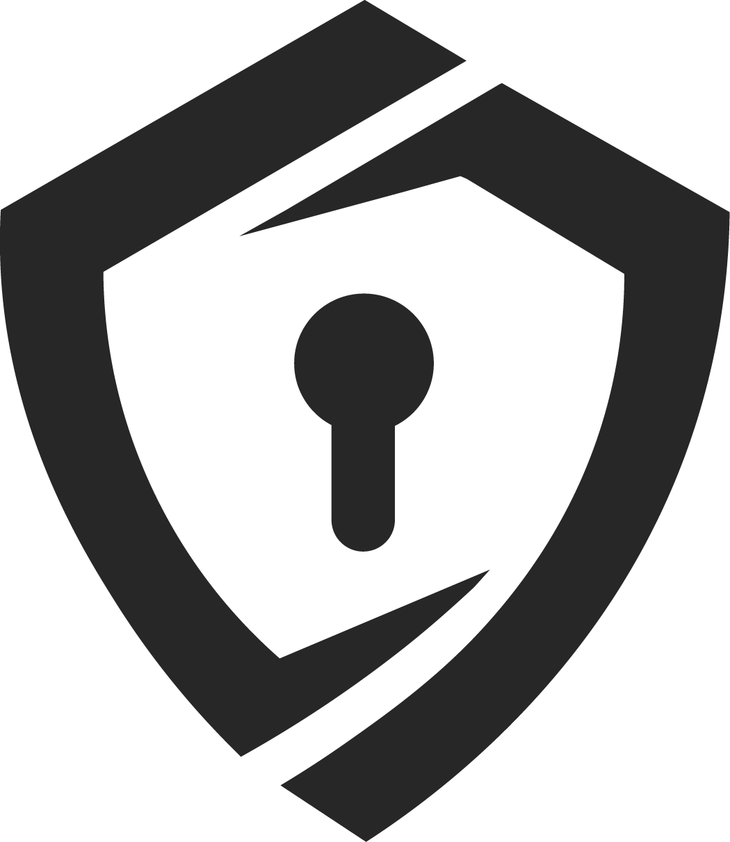 An grey icon of a lock