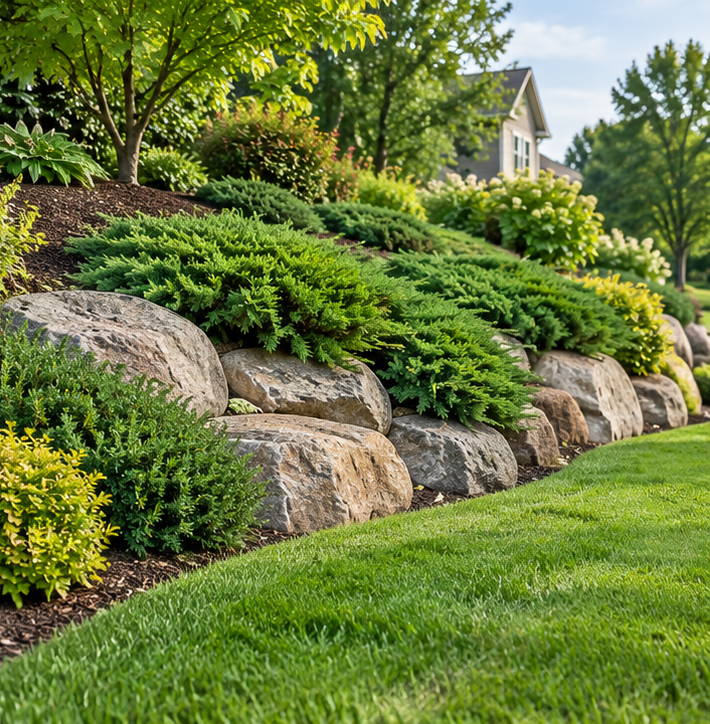 Slope stabilization and landscape erosion control