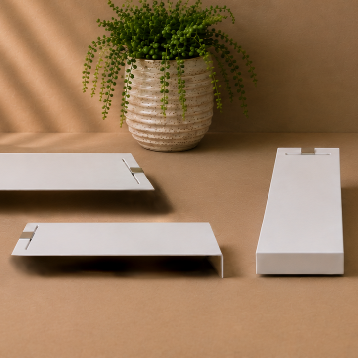 Different Views of Standard and Odd-Size Modular Steel Panels
