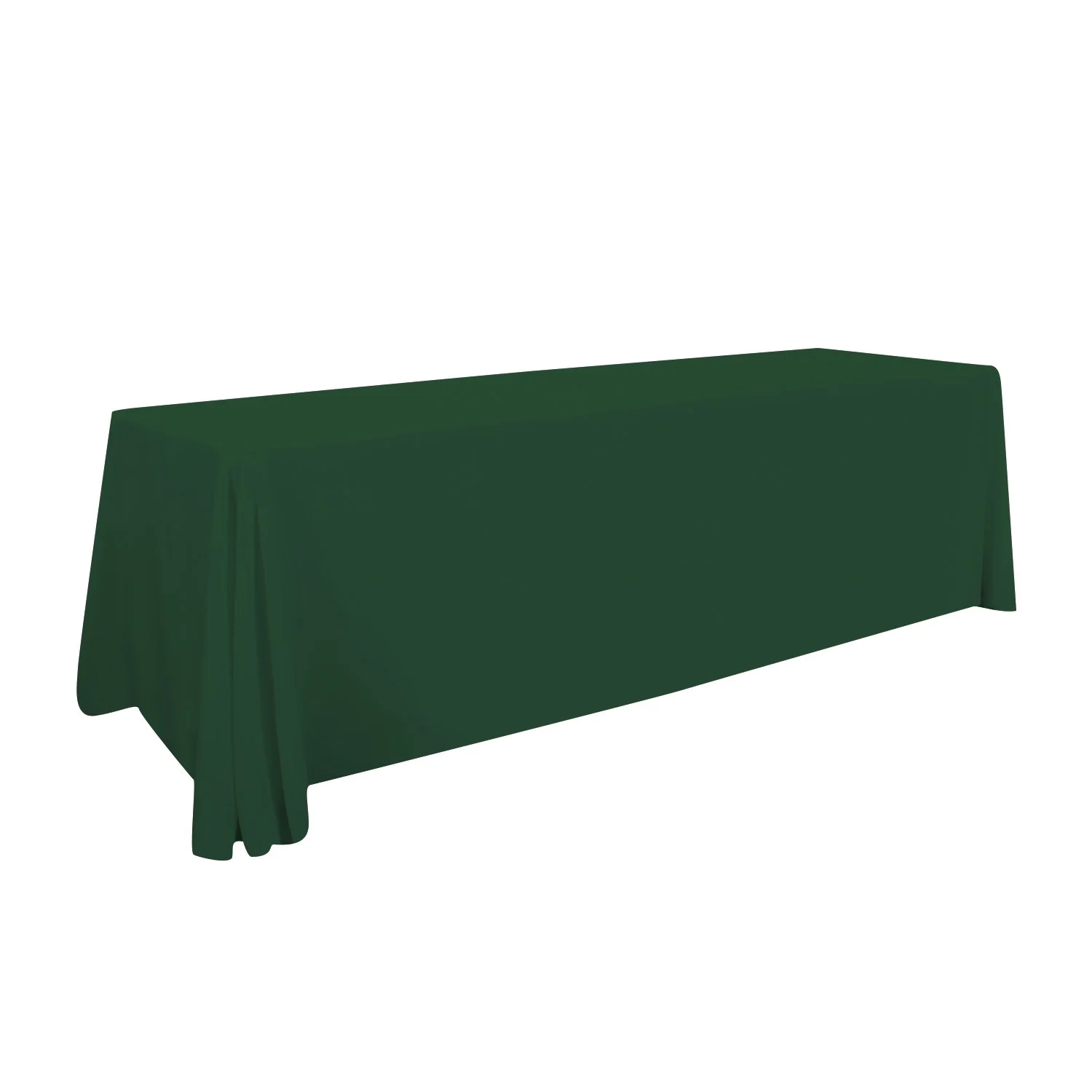 6' or 8' Standard Dye Sublimated UVU Green Table Throw