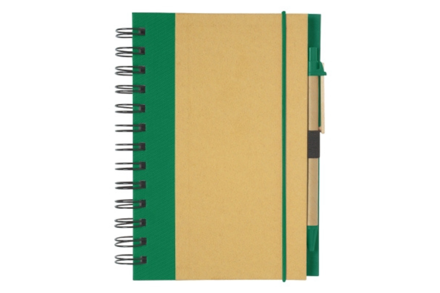 Eco-Inspired Spiral Notebook