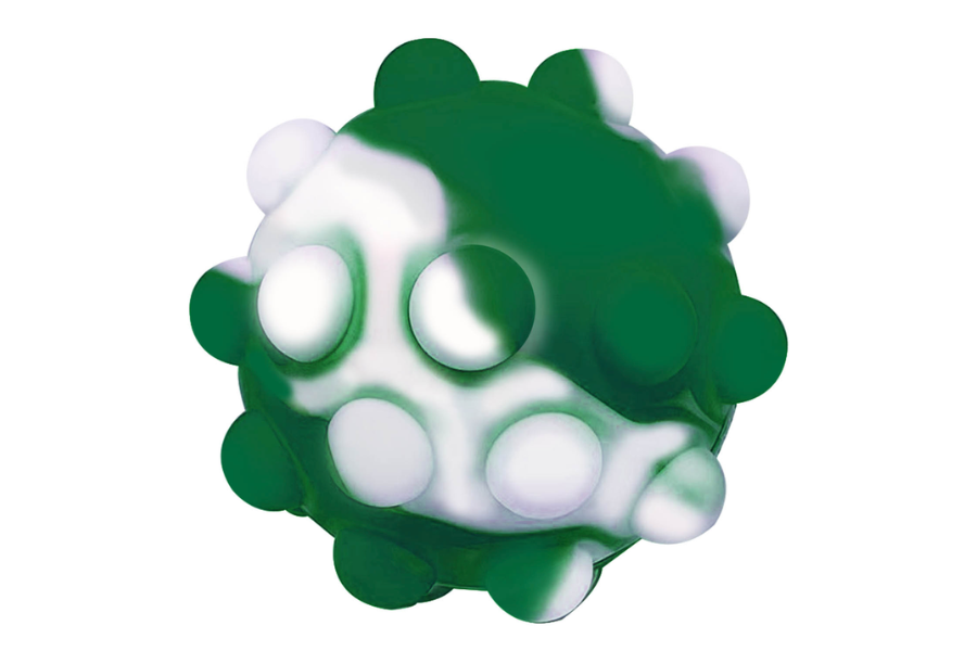 Push Pop Ball Green White