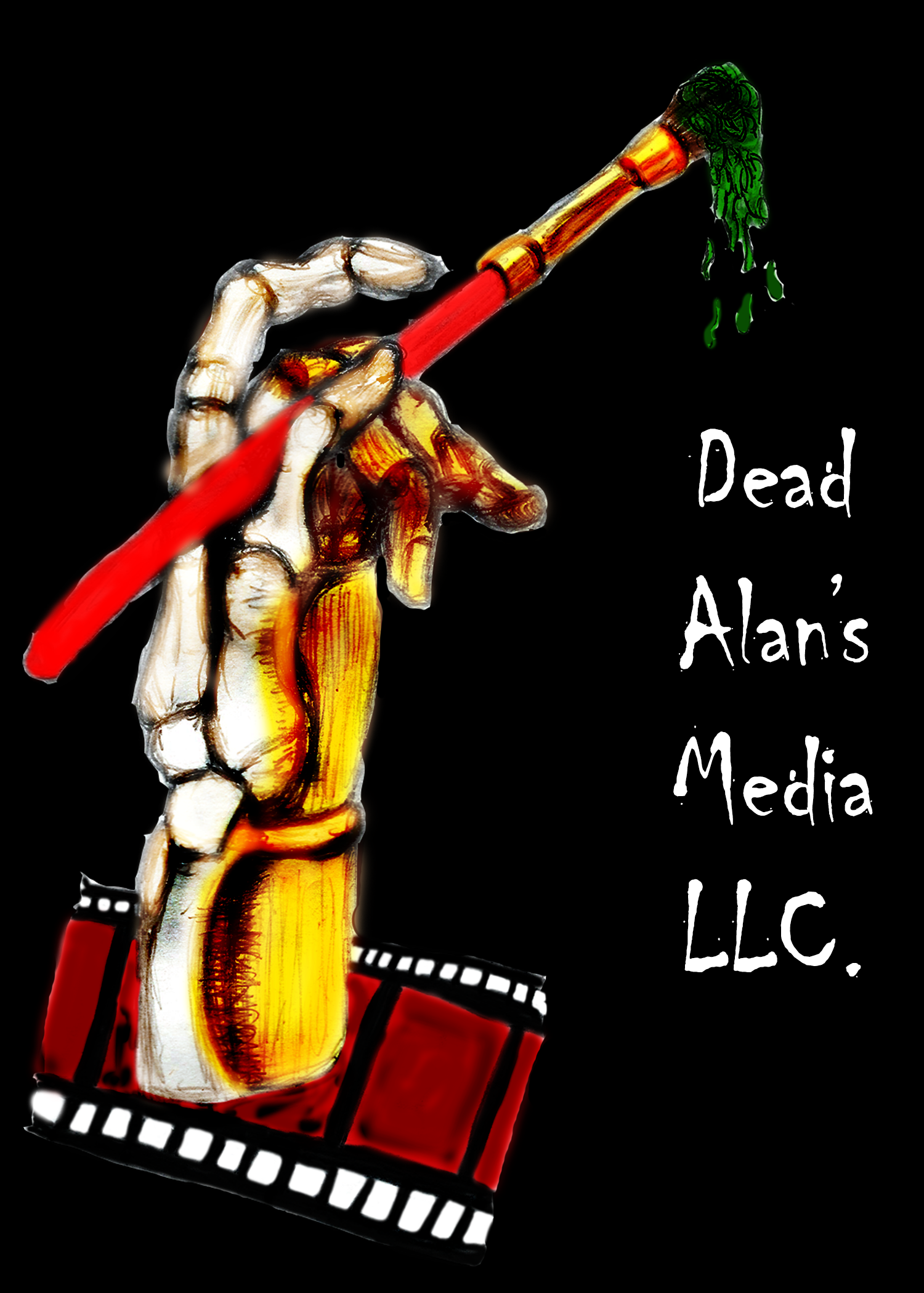 Dead Alan's Media Logo Art Print