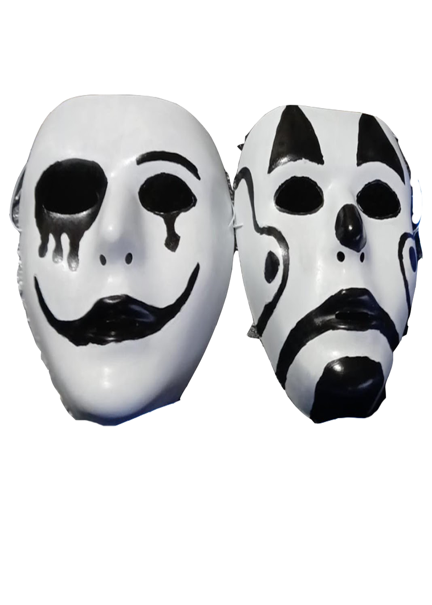 COMEDY AND TRAGEDY MASKS (Glow-in-the-Dark)