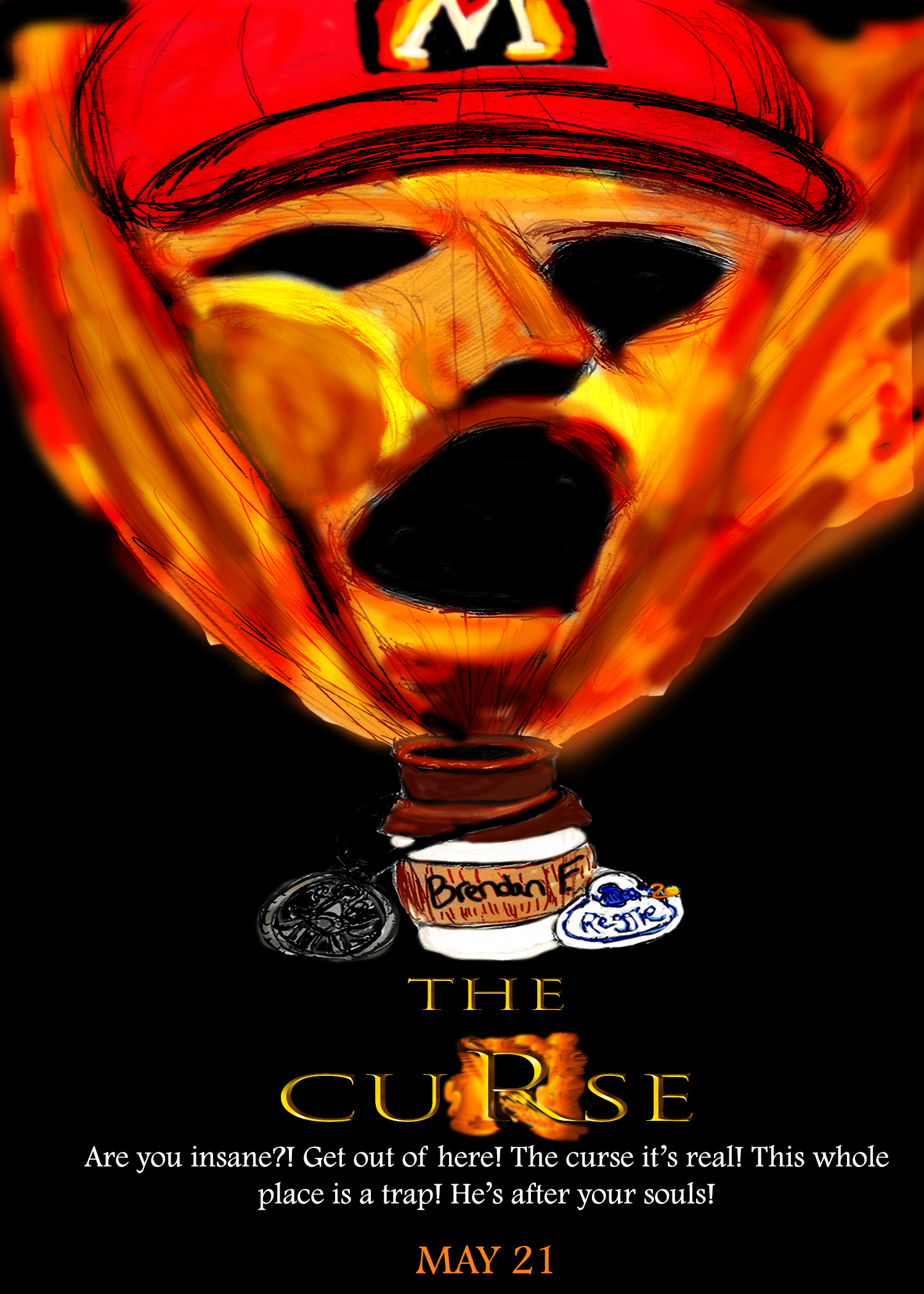 The Curse Art Print