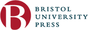 Bristol University logo with a stylized 'B' in a circle and the university name in blue text.