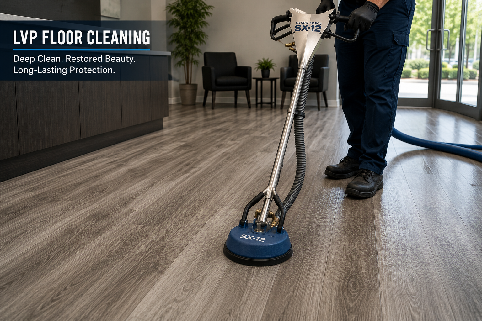 Vinyl Floor Cleaning