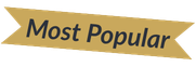 A beige banner with the text 'Most Popular' in black.