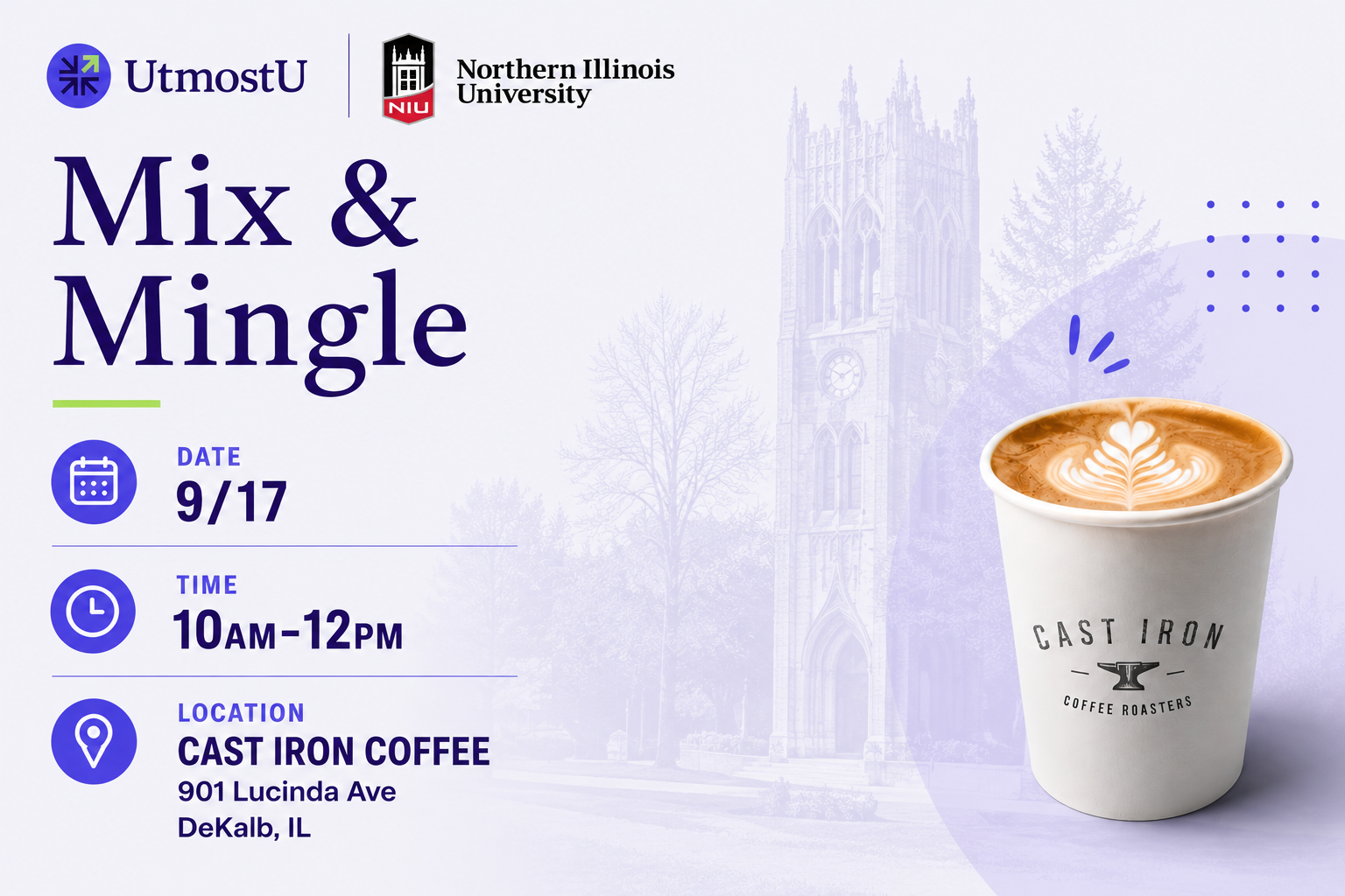 Mix 'n' Mingle at Northern Illinois University