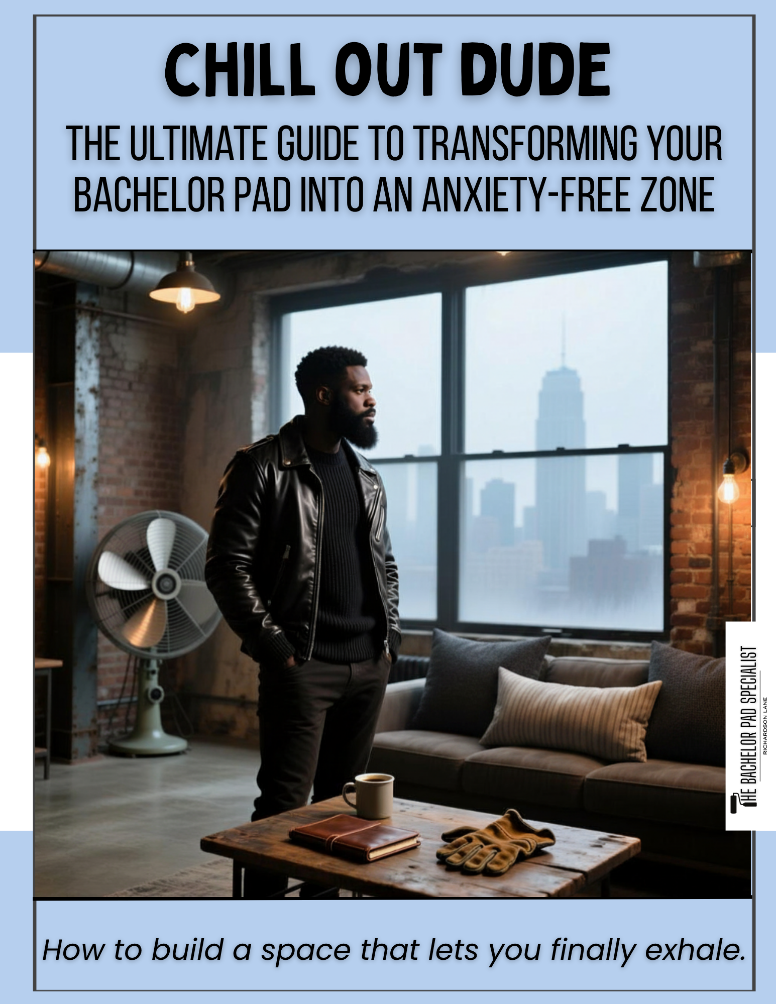 Guide to help men style their bachelor pads if they suffer from anxiety
