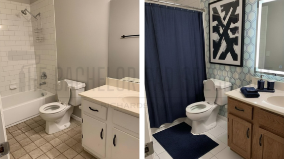 masculine bathroom