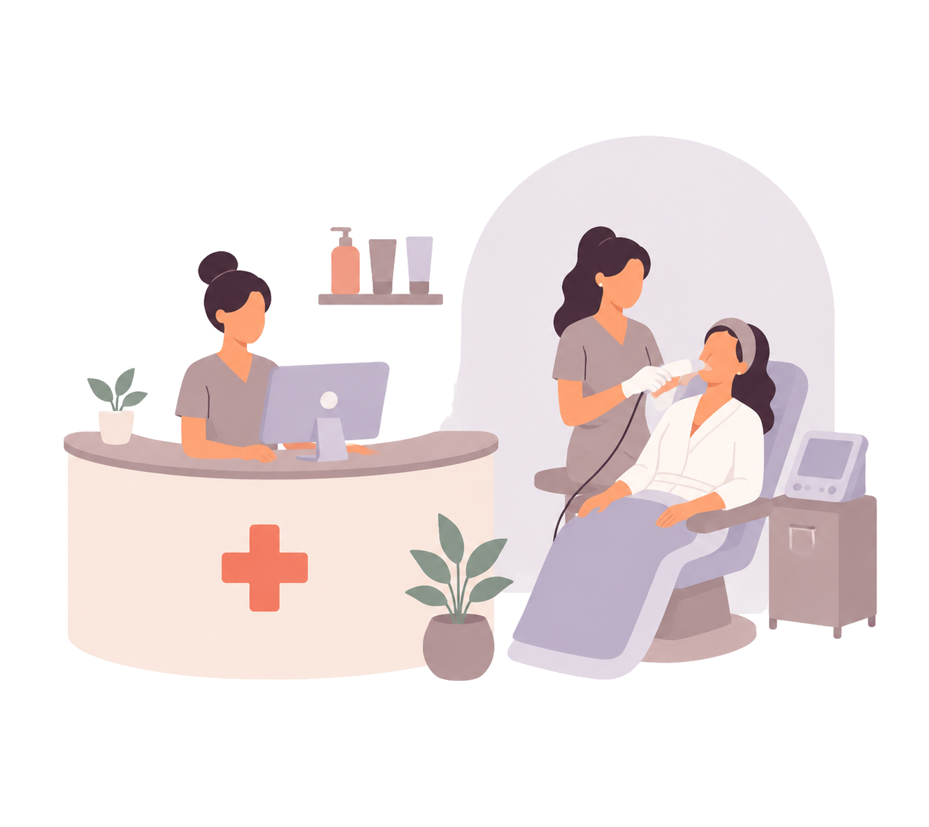 AI Receptionist for med/spa/beauty clinics