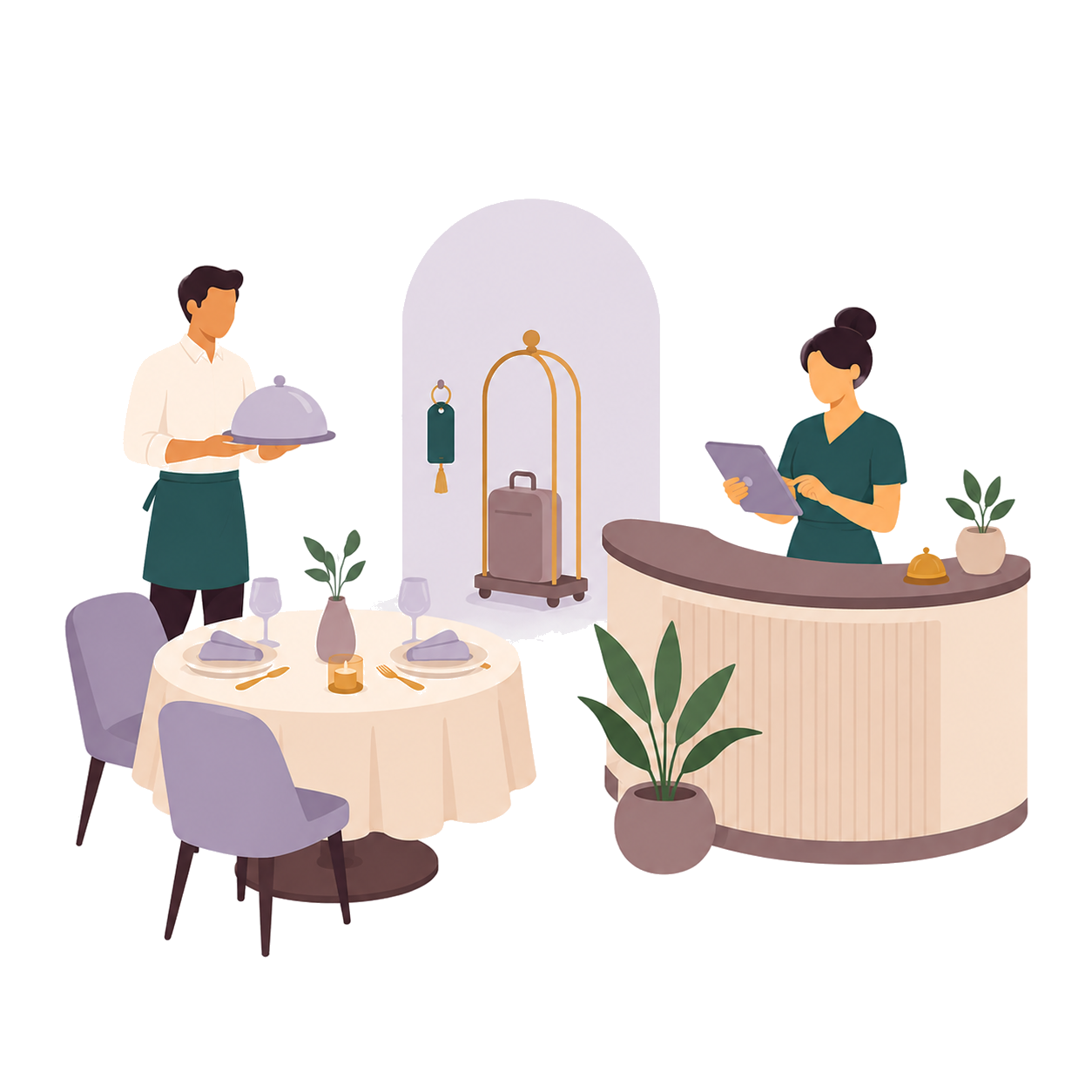 AI Receptionist for Restaurants/Shops/Bakeries