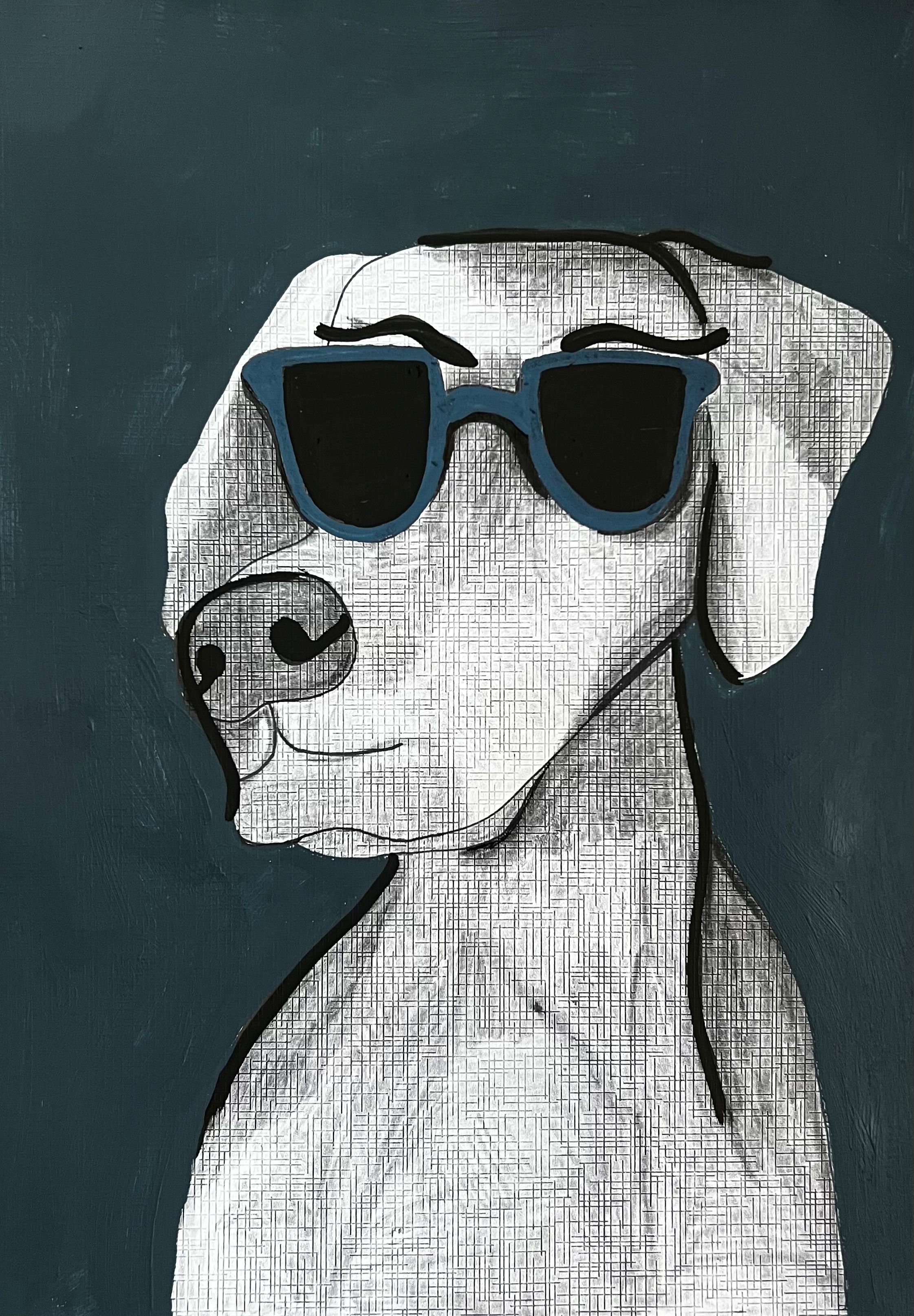 Es un perro cool
