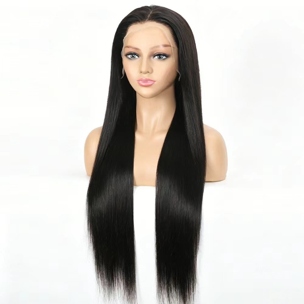 Straight 13x4 Frontal Wig | Natural Black